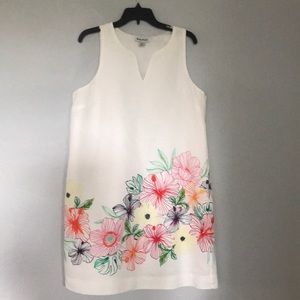 Tommy Bahama linen floral sheath dress